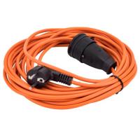 Удлинитель 1-мест 30м ПВС 3*1 оранжевый  IP44 PlexUp 