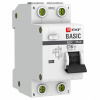 Дифавтомат 2Р 16А C 30мА 4,5кА АД12 2мод EKF Basic